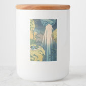 北斎阿弥陀秋日本滝 フードラベル (正面)