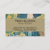 北斎阿弥陀秋日本滝 名刺 (裏面)