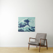 北斎青い波 タペストリー (インサイチュ(横))