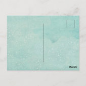 北斎青い波 ポストカード (裏面)