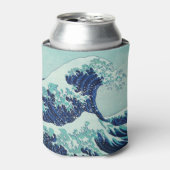 北斎青い波 缶クーラー (缶正面)