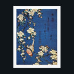 北斎鳥と枝垂桜・北斎・バードウィーピング・さくらんぼ・ツリー ポストカード<br><div class="desc">葛飾北斎(かつしかちほくさい、1760年9月15日(旧暦)(1760年10月または11月)–1849年5月10日)は日本の、江戸時代の画家・浮世絵師・版画家。彼は当時、日本を代表する専門家で中国の絵画ある。江戸生まれ(現在)で最高のは、北斎は木版画プリントシリーズの山富士36景の作家として知られる。1820年代に誕生した国際的に認められたプリント「神奈川素晴らしの波」を含む1831)。彼の影響は19世紀のヨーロッパの同時代人にも及んだ。彼の影響はドイツの新スタイルアールヌーボーやジュゲンドスティルに及び、美術全般に及ん日本のだ。これは印象派の大きな運動の一部でもあり、クロード・モネやピエール・アウグスト・ルノアールに北斎と同様のテーマが現れた。ヘルマン・オブリストの白いモチーフ、すなわち新しい動きを体現するピッツシェンヒーブは、北斎の作品から明らかに影響を受けている。</div>