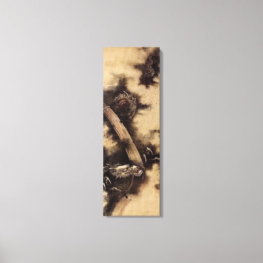 北斎龍 キャンバスプリント (正面)