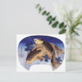 北斎2個入り ポストカード (スタンド正面)