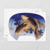 北斎2個入り ポストカード (正面/裏面)