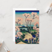 北斎 – 五天山 カード (正面/裏面インサイチュ)