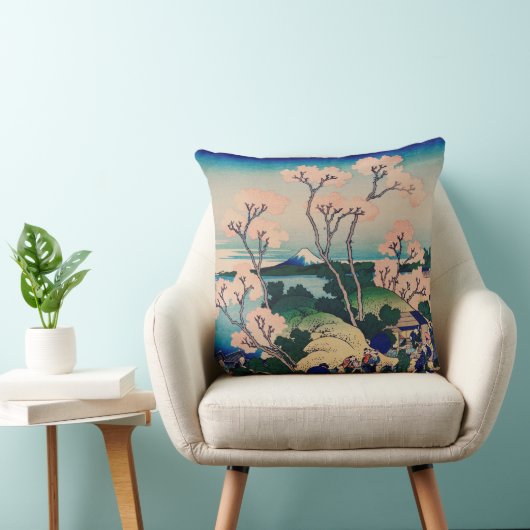 北斎 – 五天山 クッション (椅子)