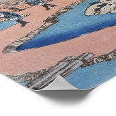 北斎 – 富士片倉茶畑 ポスター (角)