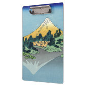 北斎 – 山富士河口湖で反射 クリップボード (左)
