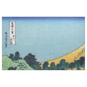 北斎 – 山富士河口湖で反射 ファブリック (ファットクウォーター)