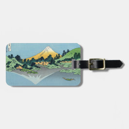 北斎 – 山富士河口湖で反射 ラゲッジタグ