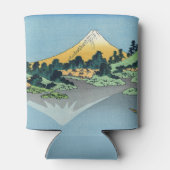 北斎 – 山富士河口湖で反射 缶クーラー (裏面)