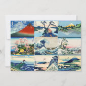 北斎 – 新年おめでとう/富士山の36景 シーズンカード (正面)