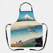 北斎 – 武蔵国多摩川 エプロン (正面)