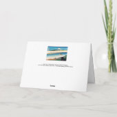 北斎 – 武蔵国多摩川 カード (裏面)