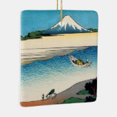 北斎 – 武蔵国多摩川 セラミックオーナメント (右)