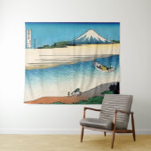 北斎 – 武蔵国多摩川 タペストリー (インサイチュ(横))