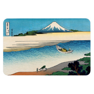 北斎 – 武蔵国多摩川 マグネット