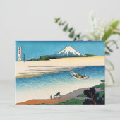 北斎 – 武蔵国多摩川 招待状 (スタンド正面)