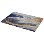 北斎 海の波 海の船 カッティングボード (角)