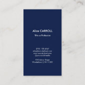 北斎 – 神奈川素晴らしの波 – QRコード 名刺 (裏面)