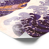 北斎 – 素晴らし The Wave フォトプリント (角)