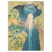 北斎 阿弥陀滝 日本 滝 クリップボード (裏面)