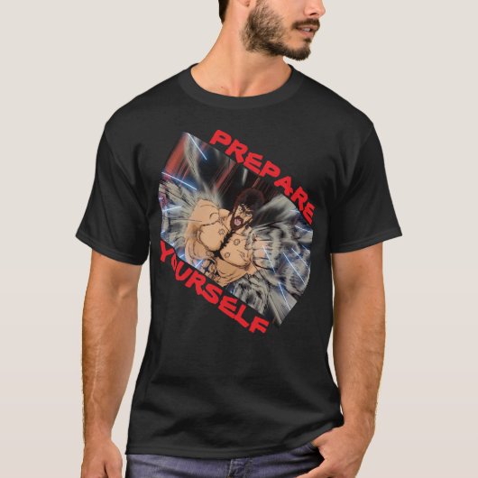 北斗の拳 準備しろ Tシャツ (正面)