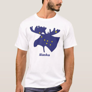北斗七星のアメリカヘラジカ Tシャツ
