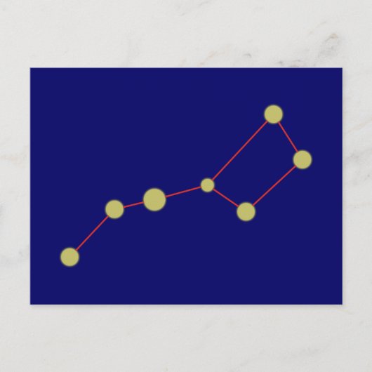 北斗七星 ポストカード (正面)