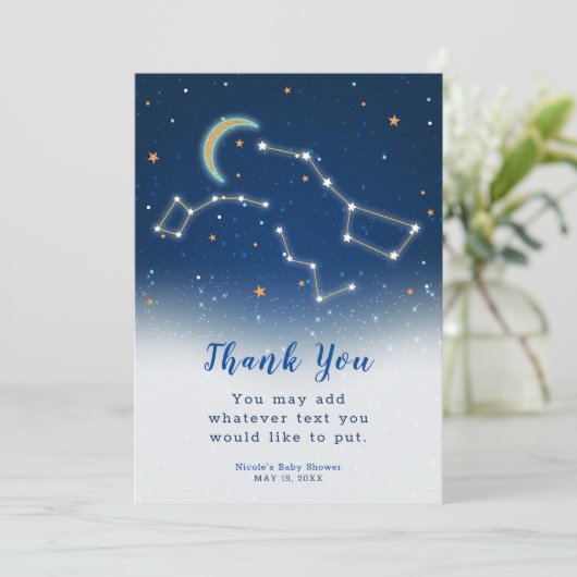 北斗七星 星座 観察 感謝 招待状 (スタンド正面)