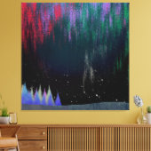 北方灯コンテンポラリー景 キャンバスプリント (インサイチュ (リビング))