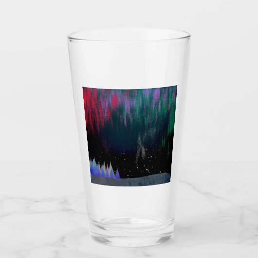 北方灯コンテンポラリー景 タンブラーグラス (正面)