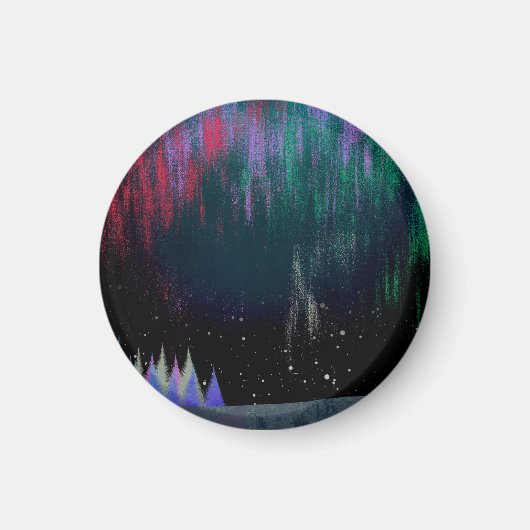 北方灯コンテンポラリー景 マグネット (正面)