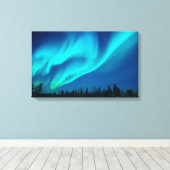 北方灯 キャンバスプリント (インサイチュ (ウッドフロア))