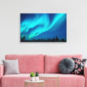 北方灯 キャンバスプリント (インサイチュ (リビング))