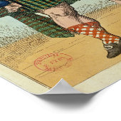 北方訪問のための装備， 1822 ポスター (角)