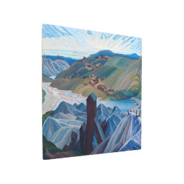 北方銀山 |フランクリン・カーミカエル | メタルプリント