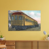 北方電車の眺め キャンバスプリント (インサイチュ (リビング))