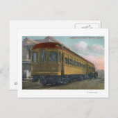 北方電車の眺め ポストカード (正面/裏面)