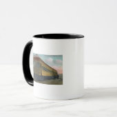 北方電車の眺め マグカップ (正面左)