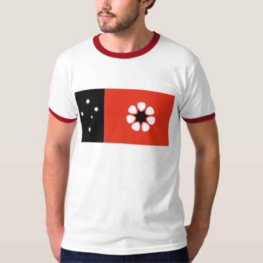 北方領土の旗のTシャツ Tシャツ (正面)