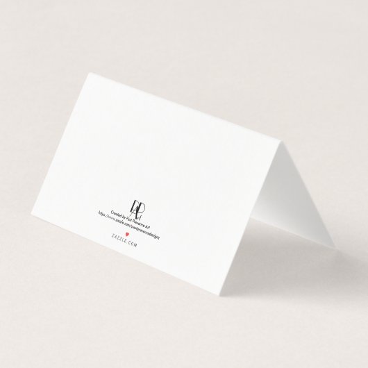 北星クリスマスカード (裏面)