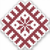 北星 シール (正面)