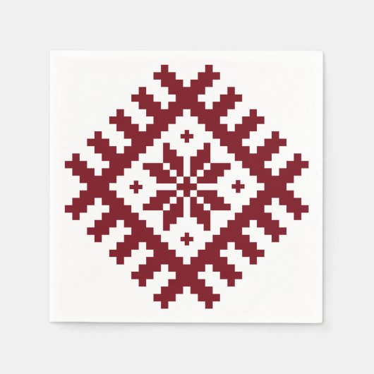 北星 スタンダードカクテルナプキン (正面)