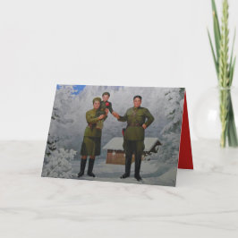 北朝鮮からのメリークリスマス シーズンカード
