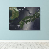 北朝鮮と韓国 キャンバスプリント (インサイチュ (ウッドフロア))