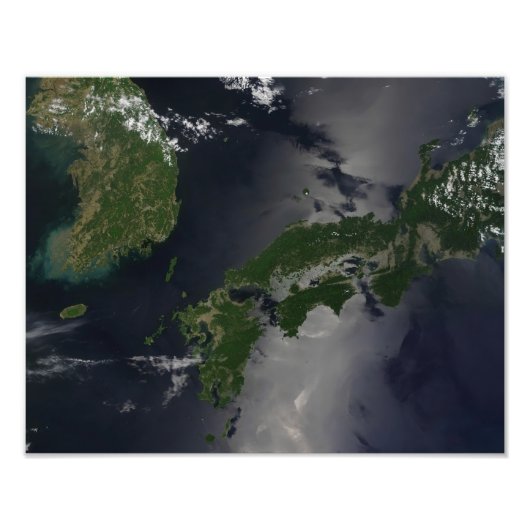 北朝鮮と韓国 フォトプリント            (正面)