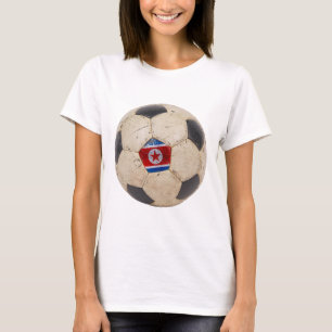 北朝鮮のフットボール Tシャツ