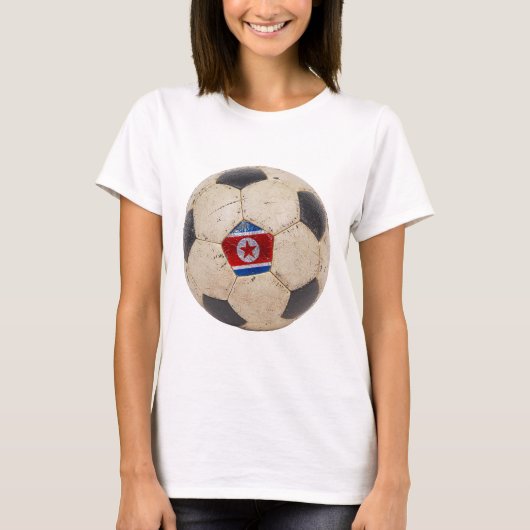 北朝鮮のフットボール Tシャツ (正面)
